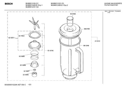 Lids & Covers, Bearings (0002-0053)