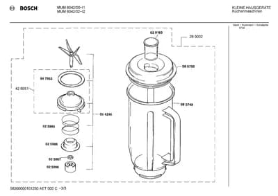 Lids & Covers, Bearings (0002-0055)