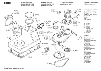 Lids & Covers, Bearings (0002-0056)