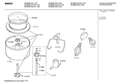 Lids & Covers, Bearings (0002-0056)