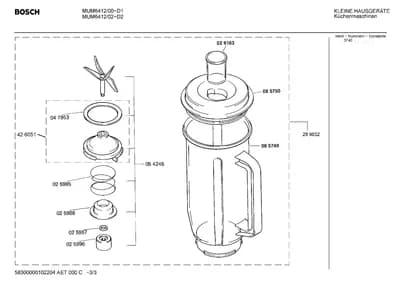 Lids & Covers, Bearings (0001-0052)