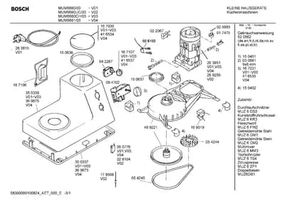 Lids & Covers, Bearings (0003-0065)