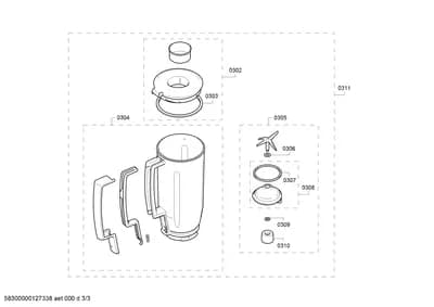Lids & Covers, Seals & Gaskets (0301-0311)