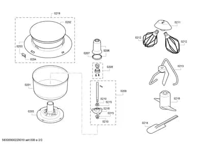 Lids & Covers, Bearings (0201-0219)