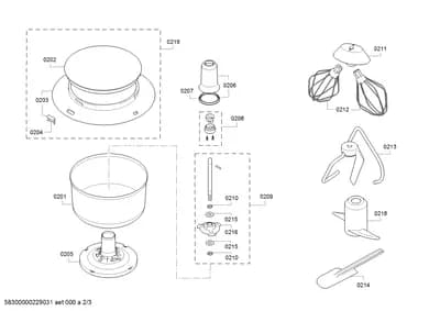 Lids & Covers, Bearings (0201-0219)