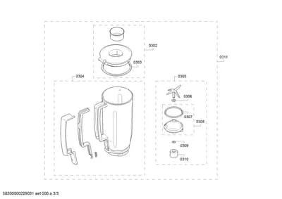 Lids & Covers, Seals & Gaskets (0301-0311)