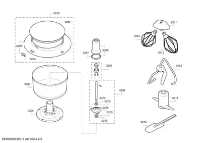 Lids & Covers, Bearings (0201-0219)