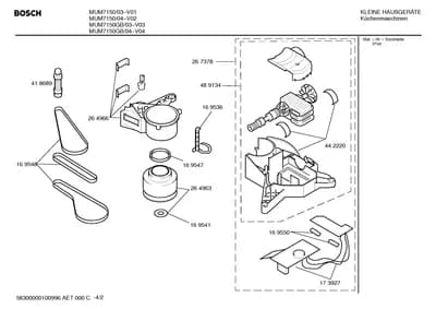 motors, Lids & Covers (0001-0100)