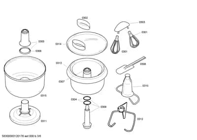 Seals & Gaskets, Lids & Covers (0301-0315)