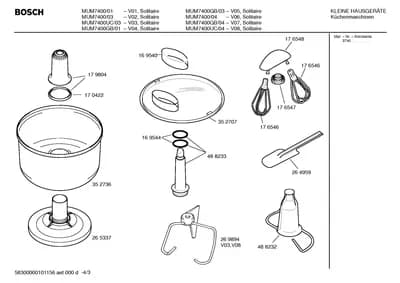Lids & Covers, Seals & Gaskets (0001-0100)