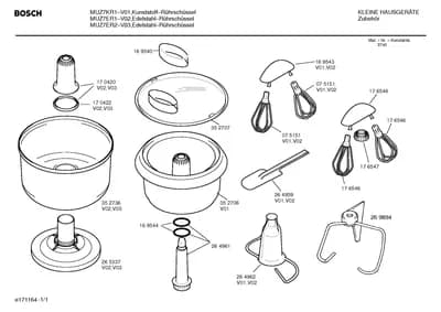 Lids & Covers, Seals & Gaskets (0001-0012)