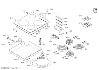 hotplates, Seals & Gaskets (0101-0199)