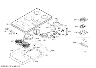 hotplates, hobtops (0101-0196)