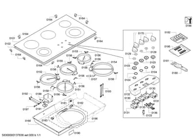 hotplates, Seals & Gaskets (0101-0199)
