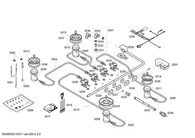 Seals & Gaskets, burnercaps rings (0200-0262)