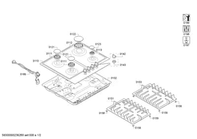 Screws, Mounting & Fixing (0110-0198)