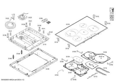 Door & Housing, Screws (0102-0199)