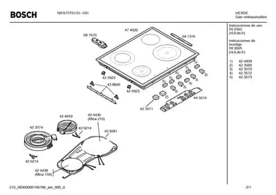 Springs, Fan Parts (0006-0199)