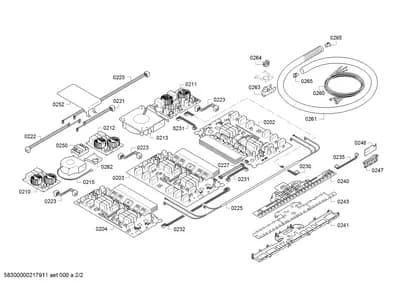 connectionpieces, Fan Parts (0202-0265)
