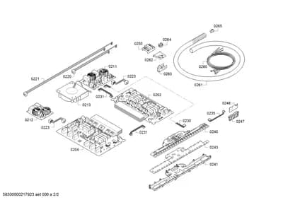 connectionpieces, Door & Housing (0202-0265)