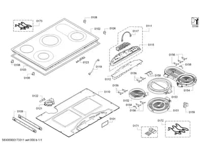 hotplates, Seals & Gaskets (0101-0199)