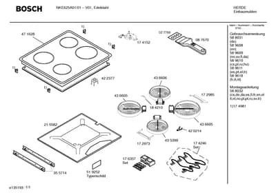 hotplates, Seals & Gaskets (0030-0064)