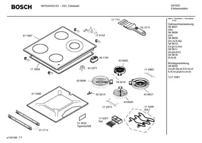hotplates, Mounting & Fixing (0031-0180)