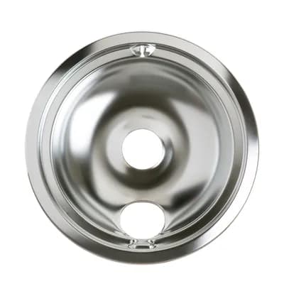 8" Chrome Burner Bowl