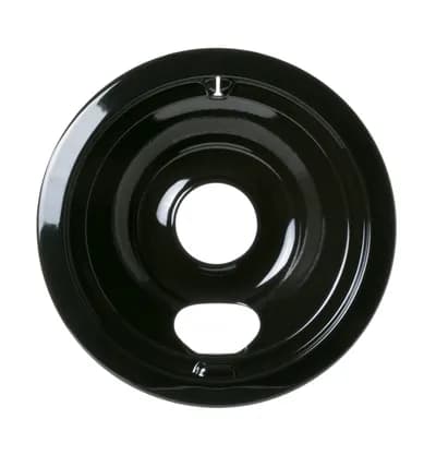 6" Rear Bubble Drip Bowl Black