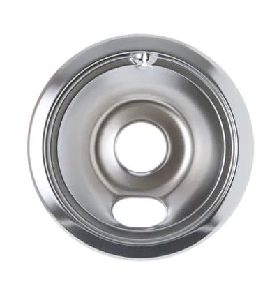 6" Chrome Burner Drip Bowl