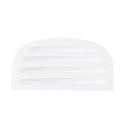 White Recess Grille