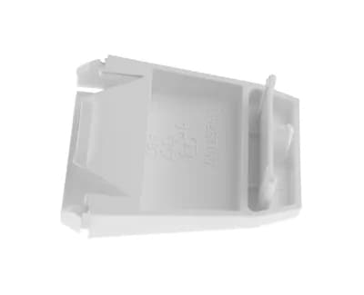 White Door Shelf Endcap Left or Right