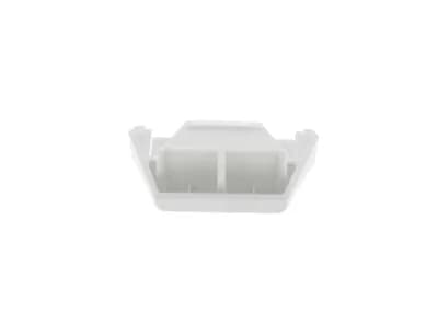 White Left or Right Door Shelf End Cap
