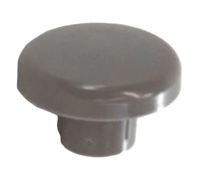 Gray Hinge Button Plug