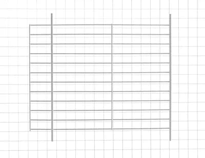 Upper Fixed Shelf