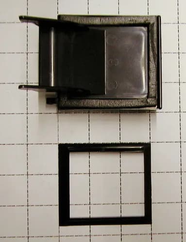Ice Chute Door Kit Black