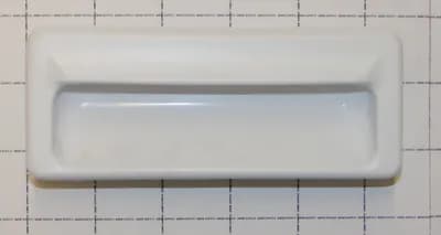 White Door Handle