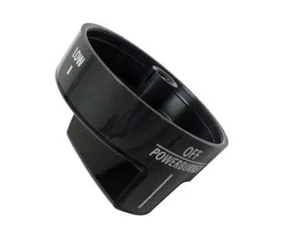 Power Burner Knob Black