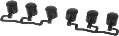 Push Button Set Black; BO, MK, Extra-Buttons, Cutable