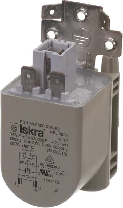 Suppression Capacitor Interference