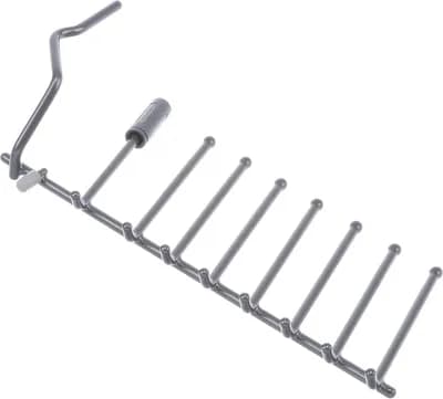 Flip Tine For Lower Rack, Rear, Right Side, Dark Grey (1 Piece)