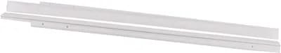 Side Trim Strips, White, Left / Right (Pair)