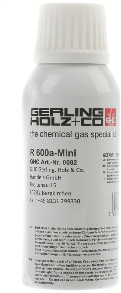 Refrigerant R 600a - Mini