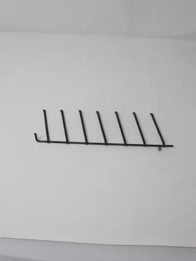 Insert Flip Tine, Far Left, Dark Gray