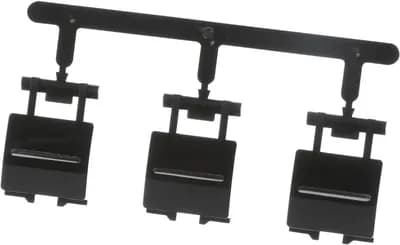 Push Button Set Black, 3-Button