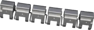 Button Set Push Button Array, Silver, Program / Options