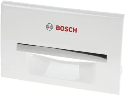 Tray Handle-Dispenser White/Chrome Print: Grey/Red