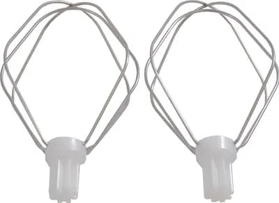 Fine Creamer Beaters Twin Whisks