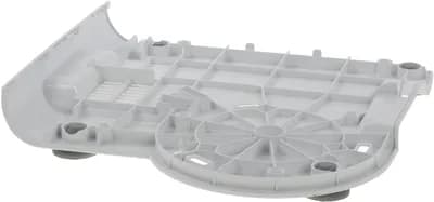 Bottom With Rubber Foot, White