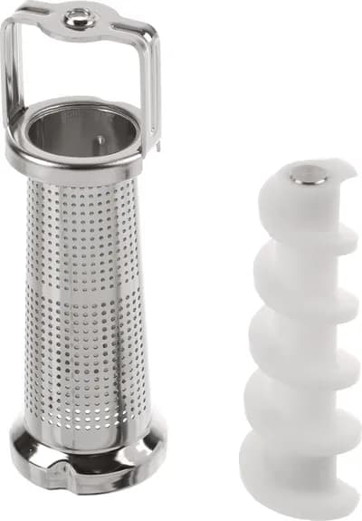 Housing Sleeve With Worm Shaft For Fruit Press Attachment